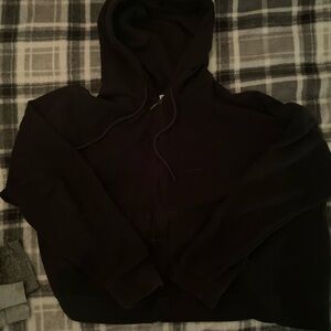 Black Zip Up
